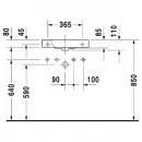 Раковина 50x22 см Duravit Happy D.2 0711500009
