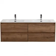 Тумба под раковину BelBagno Kraft KRAFT-1400-4C-SO-2-RT 140 см, подвесная, Rovere Tabacco