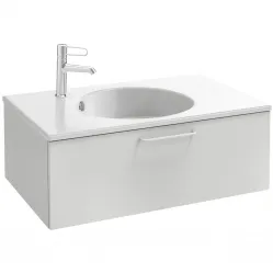 Тумба белый матовый 80 см Jacob Delafon Odeon Rive Gauche EB2515-R6-M49