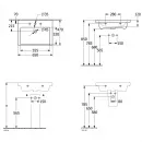 Раковина 65x47 см Villeroy & Boch Subway 3.0 4A706601