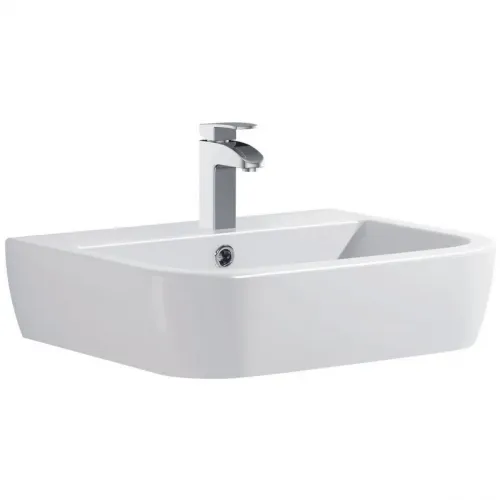 Раковина Allen Brau Infinity 4.21007.20 56x45 см, подвесная, белый