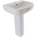 Раковина Allen Brau Infinity 4.21007.20 56x45 см, подвесная, белый