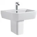 Раковина Allen Brau Infinity 4.21007.20 56x45 см, подвесная, белый