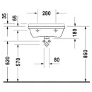 Раковина 55x37 см Duravit Starck 3 0301550000