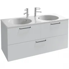 Тумба белый глянец 120 см Jacob Delafon Odeon Rive Gauche EB2545-R9-G1C
