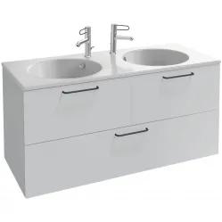 Тумба белый глянец 120 см Jacob Delafon Odeon Rive Gauche EB2545-R9-G1C