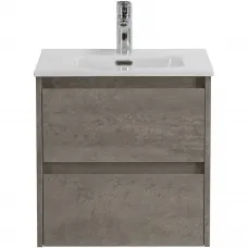 Тумба под раковину BelBagno Kraft KRAFT-500-2C-SO-CG 50 см, подвесная, Cemento Grigio