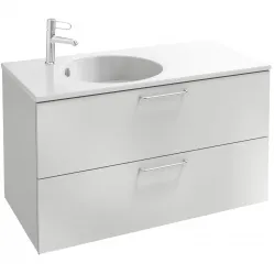 Тумба белый глянец 100 см Jacob Delafon Odeon Rive Gauche EB2524-R5-G1C