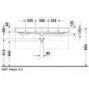 Раковина 120x50,5 см Duravit Happy D.2 2318120000