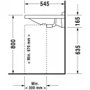 Раковина 60x54,5 см Duravit Starck 3 0309600000