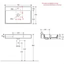 Раковина 70x45 см Kerasan Cento 353201*1