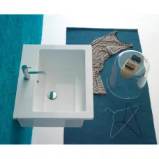 Раковина без отверстия под смеситель 60x50 см Globo Forty3 FO063.bi*0