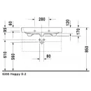 Раковина 80x50,5 см Duravit Happy D.2 2318800000