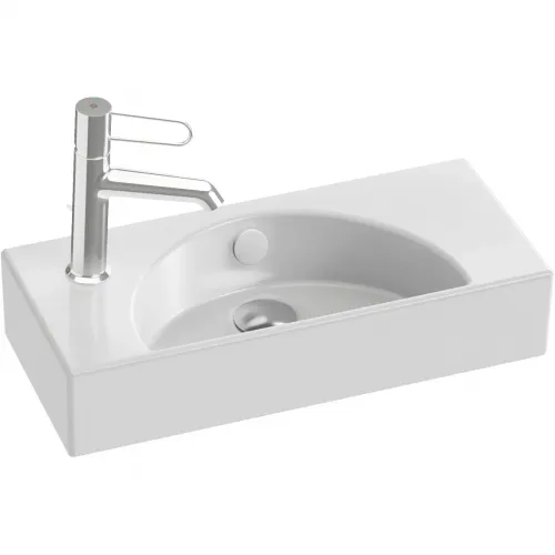 Раковина Jacob Delafon Odeon Rive Gauche EGO112-55-00 50x22,5 см L, рукомойник, белый