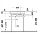Раковина 65x50,5 см Duravit Happy D.2 2318650000