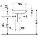 Раковина 50x26 см Duravit Starck 3 0751500009