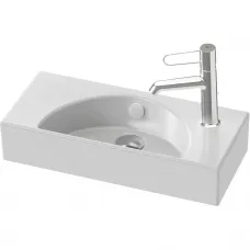 Раковина Jacob Delafon Odeon Rive Gauche EGO112-56-00 50x22,5 см R, рукомойник, белый