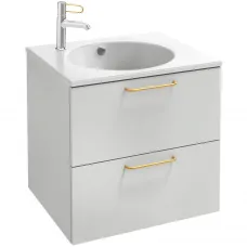 Тумба белый глянец 60 см Jacob Delafon Odeon Rive Gauche EB2520-R8-G1C