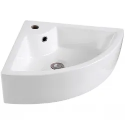 Раковина Aquatek AQ5166A-00 32,5x32,5 см, подвесная, угловая, белый