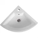 Раковина Aquatek AQ5166A-00 32,5x32,5 см, подвесная, угловая, белый