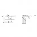 Раковина 100x50 см Villeroy & Boch Venticello 4104AL01