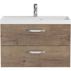 Тумба под раковину BelBagno Aurora AURORA-800-2C-SO-RT 79,6 см, подвесная, Rovere Tabacco