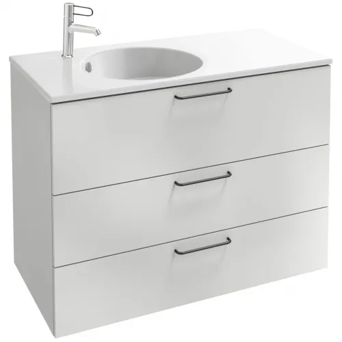Тумба белый матовый 100 см Jacob Delafon Odeon Rive Gauche EB2534-R9-M49