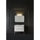 Раковина 100x55 см с одним отверстием под смеситель Kerasan Waldorf 4142K1bi/cr*1