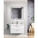 Тумба под раковину BelBagno Due DUE-800-2C-SO-BL-P 80,6 см, подвесная, Bianco Lucido
