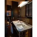 Раковина 150x55 см с одним отверстием под смеситель Kerasan Waldorf 4143K1bi/cr*1