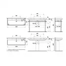 Раковина 120x46,5 см Laufen Pro S 8.1496.5.000.104.1