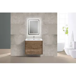 Комплект мебели дуб винтаж 59,4 см Vincea Paola VMC-2P600VO + VCB-2VP600W + VLM-2D550
