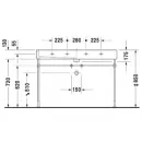 Раковина 120x47 см Duravit Vero 0454120000