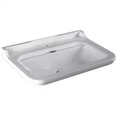 Раковина 80x55 см с одним отверстием под смеситель Kerasan Waldorf 4141K1bi/cr*1
