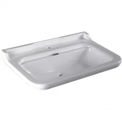 Раковина 80x55 см с одним отверстием под смеситель Kerasan Waldorf 4141K1bi/cr*1