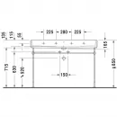 Раковина 120x47 см Duravit Vero Air 2350120000