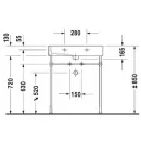 Раковина 70x47 см Duravit Vero 0454700000