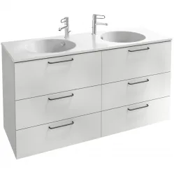 Тумба белый глянец 140 см Jacob Delafon Odeon Rive Gauche EB2536-R9-G1C
