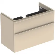 Тумба песочный глянец 88,4 см Geberit Smyle Square 500.354.JL.1