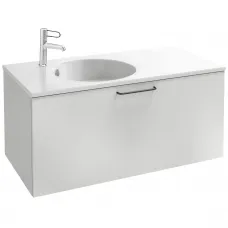 Тумба белый глянец 100 см Jacob Delafon Odeon Rive Gauche EB2514-R9-G1C