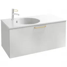 Тумба белый глянец 100 см Jacob Delafon Odeon Rive Gauche EB2514-R8-G1C