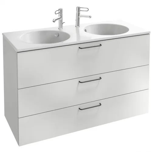 Тумба белый глянец 120 см Jacob Delafon Odeon Rive Gauche EB2535-R9-G1C
