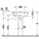 Раковина 55x44 см Duravit DuraStyle 2319550000
