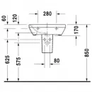 Раковина 55x44 см Duravit DuraStyle 2319550000