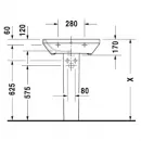 Раковина 60x44 см Duravit DuraStyle 2319600000