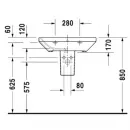 Раковина 65x44 см Duravit DuraStyle 2319650000