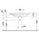 Раковина 100x48 см Duravit DuraStyle 2320100000