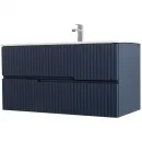 Тумба Grafito 97 см Cezares Duet DUET-1000-2C-SO-GR-P