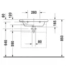 Раковина 65x48 см Duravit DuraStyle 2320650000