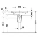 Раковина 65x48 см Duravit DuraStyle 2320650000
